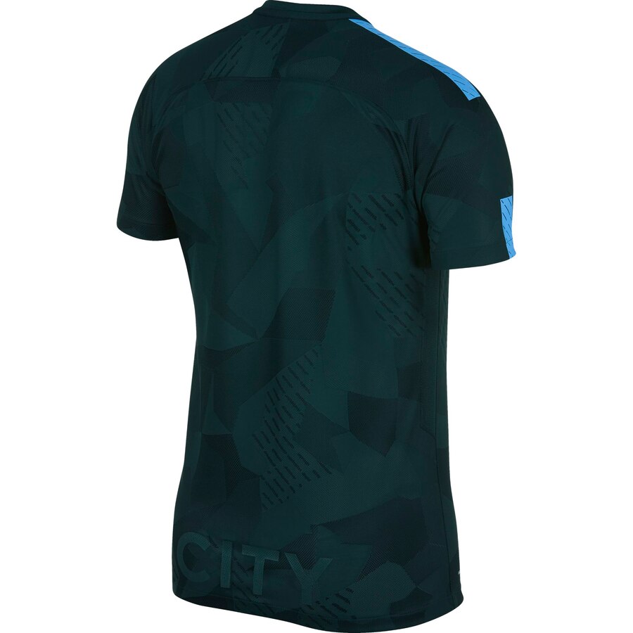 Manchester City Third Authentic Blank Jersey – Green