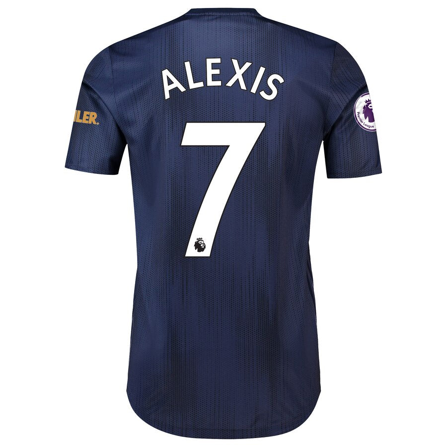 Alexis Sanchez Manchester United 2018/19 Third Authentic Player Jersey – Navy