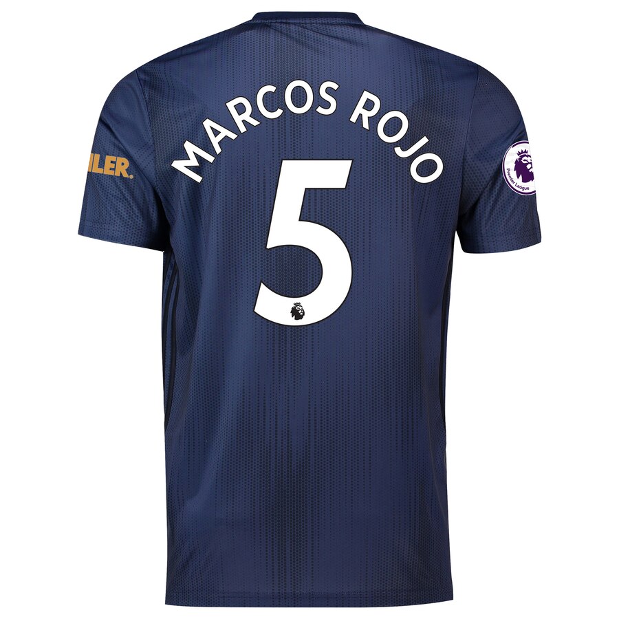 Marcos Rojo Manchester United 2018/19 Third Replica Player Jersey – Navy