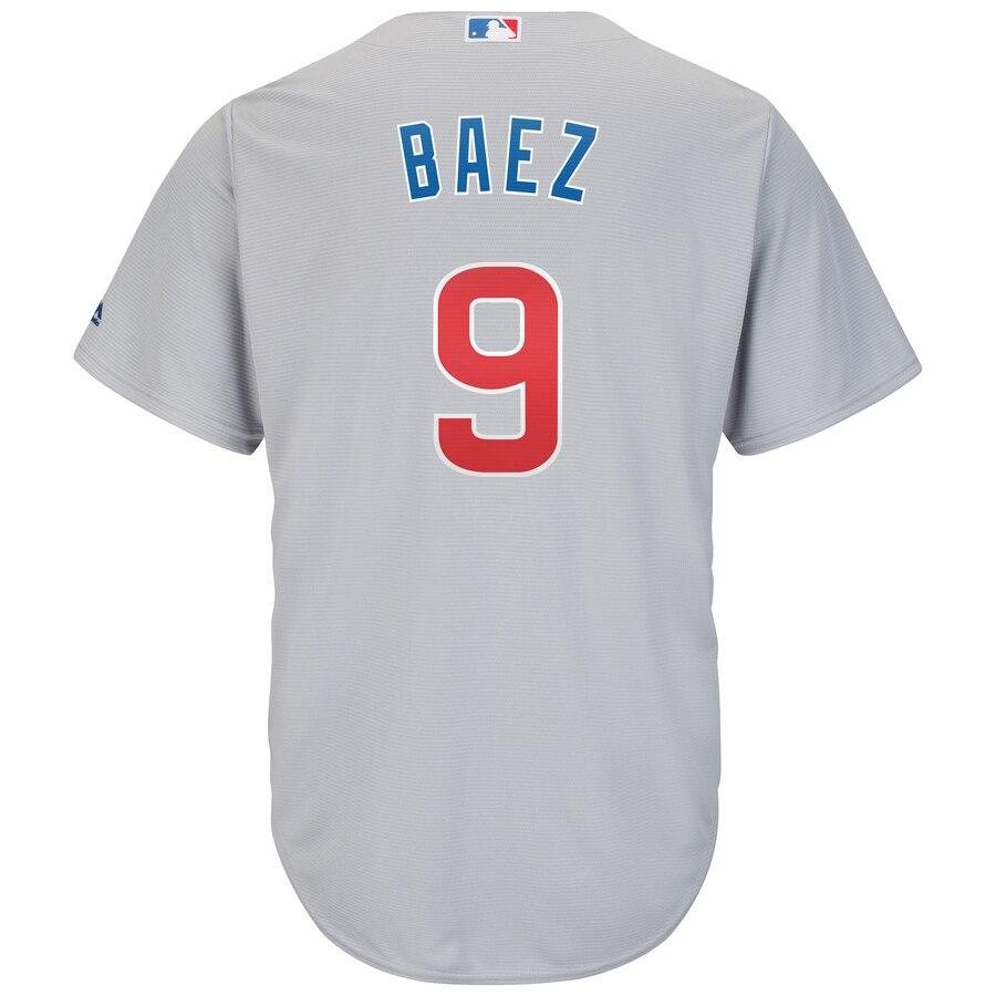 Javier Baez Chicago Cubs Away Cool Base Player Replica Jersey
