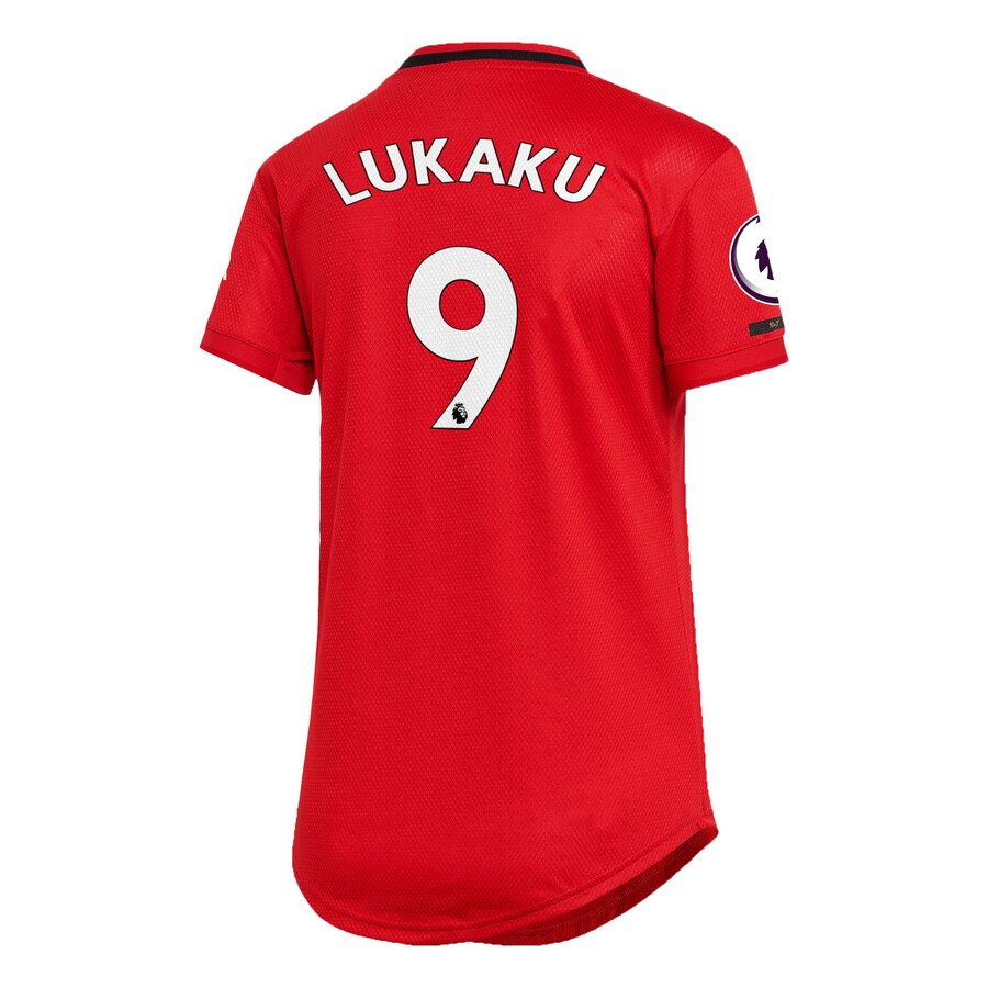 Romelu Lukaku Manchester United Women's 2019/20 Home Replica Player Jersey – Red