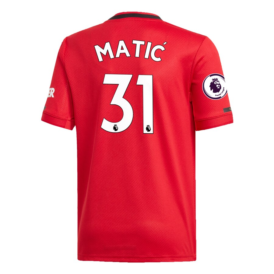 Nemanja Matic Manchester United Youth 2019/20 Home Replica Player Jersey – Red