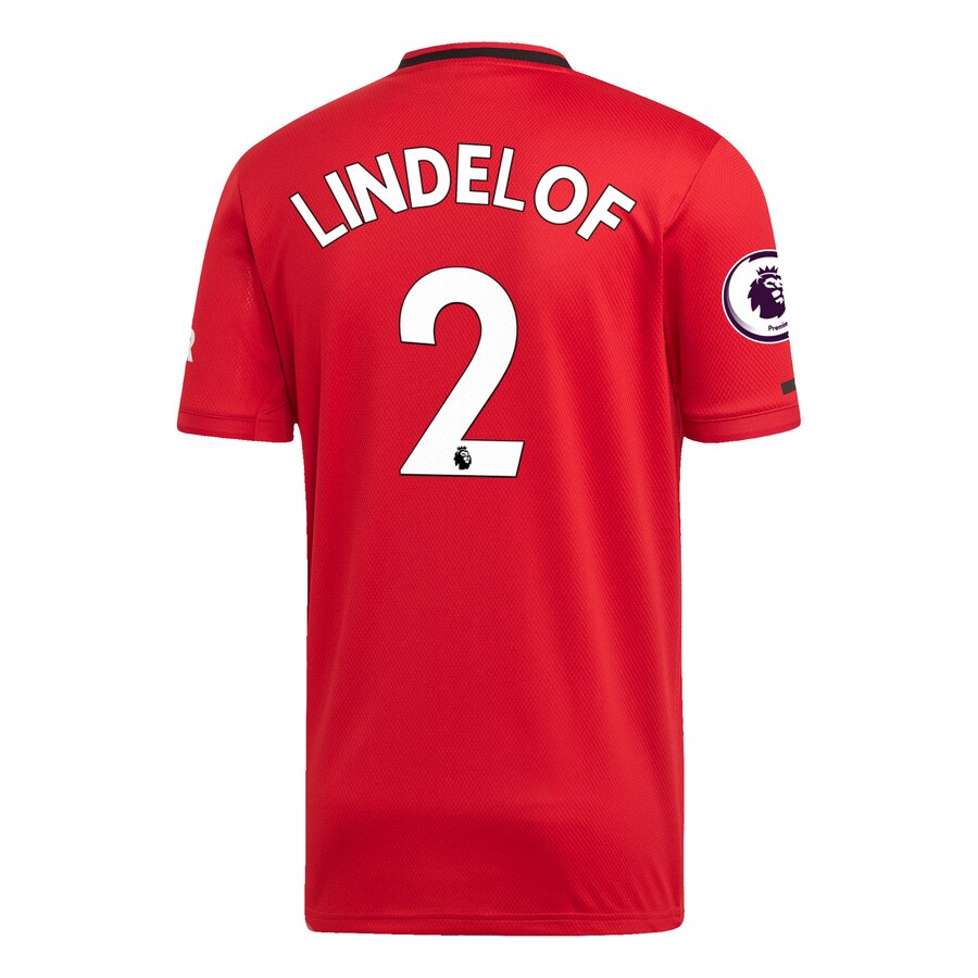 Victor Lindelöf Manchester United 2019/20 Home Replica Player Jersey – Red
