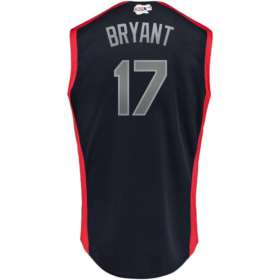 Kris Bryant National League Navy 2019 MLB All-Star Game Workout Player Jersey