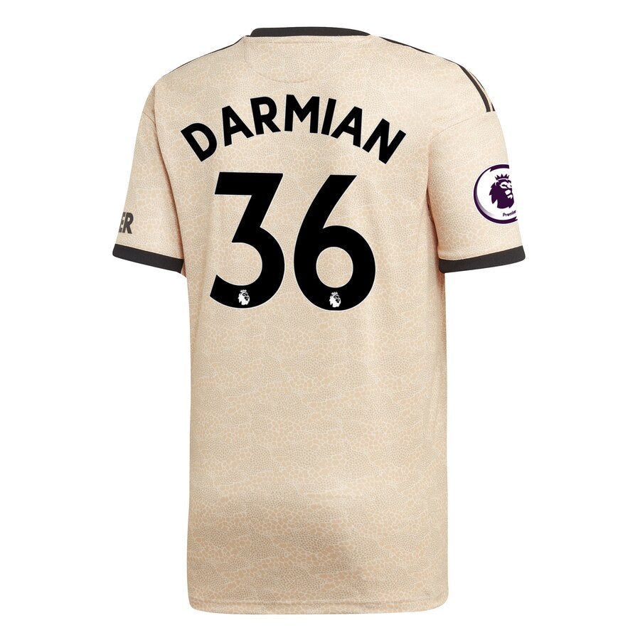 Matteo Darmian Manchester United 2019/20 Away Replica Player Jersey - Tan