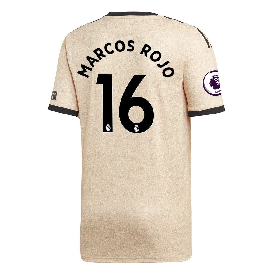 Marcos Rojo Manchester United Youth 2019/20 Away Replica Player Jersey - Tan