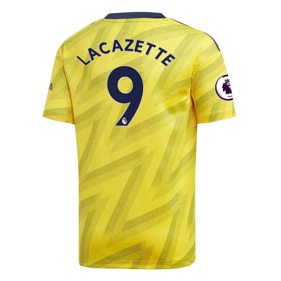 Alexandre Lacazette Arsenal Youth 2019/20 Away Replica Player Jersey – Yellow