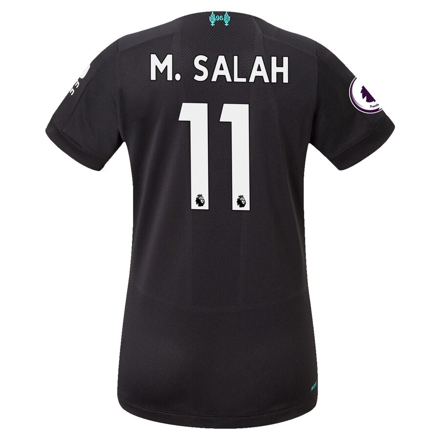 Mohamed Salah Liverpool Women's 2019/20 Third Replica Player Jersey - Black