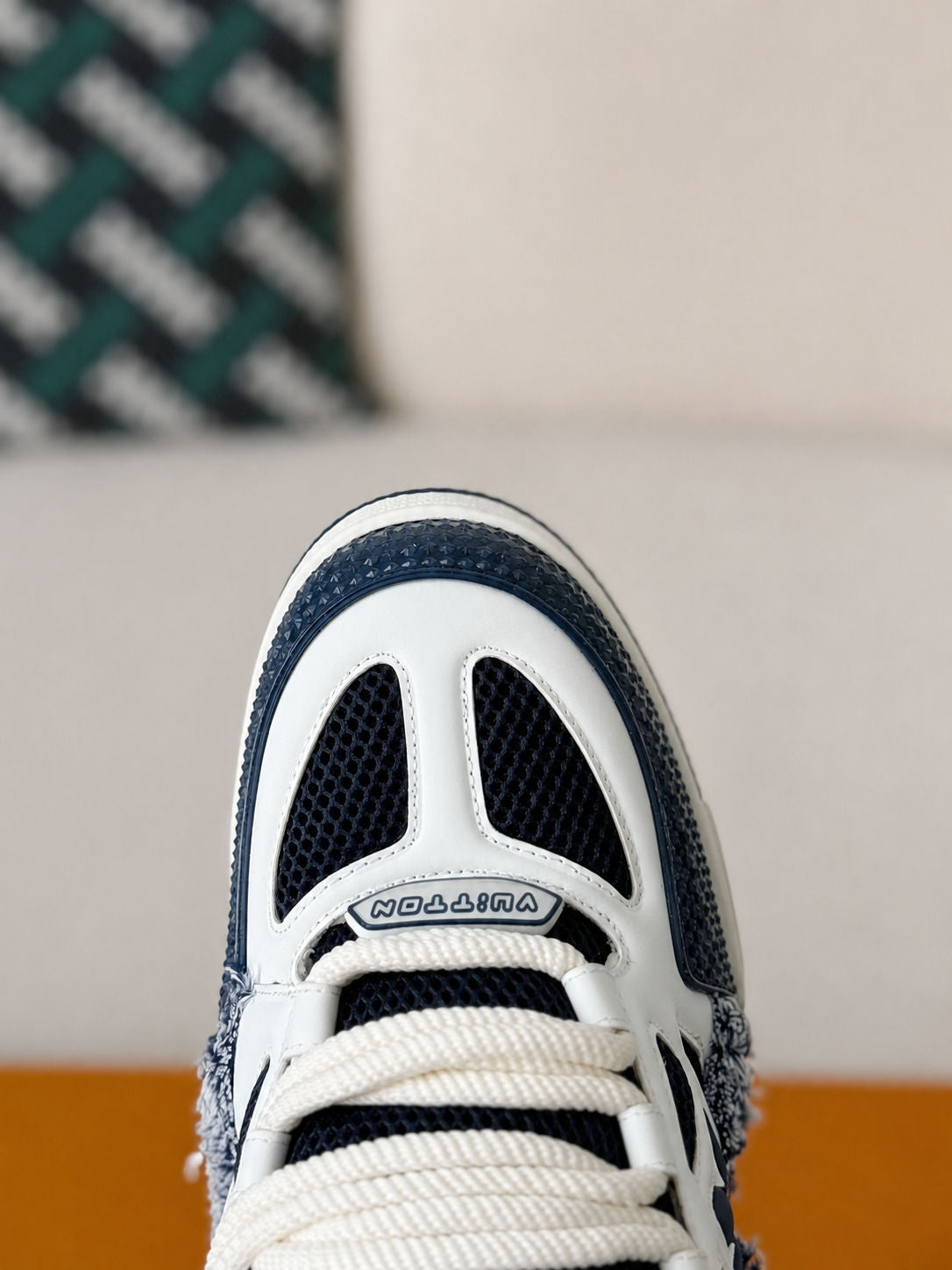 Skate Sneaker Marine White