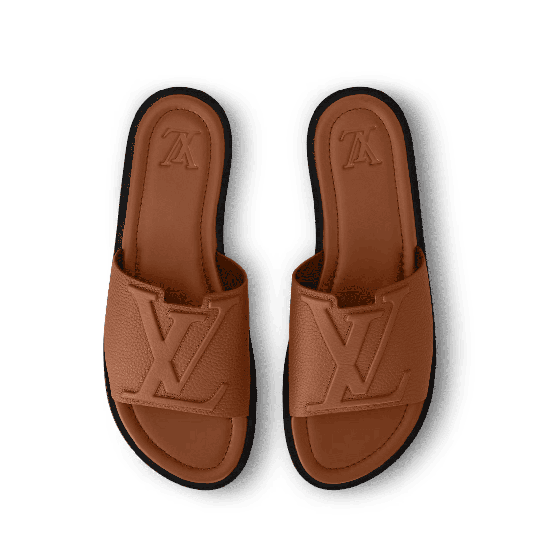 Portofino Mule Cognac Brown