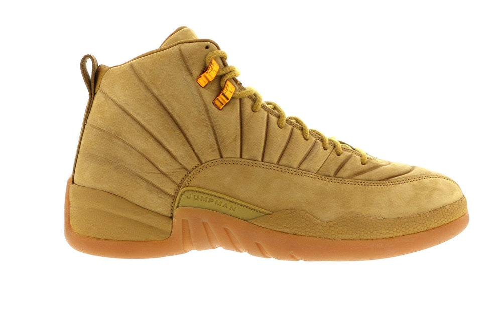 12 Retro Basketball Shoes PSNY Wheat