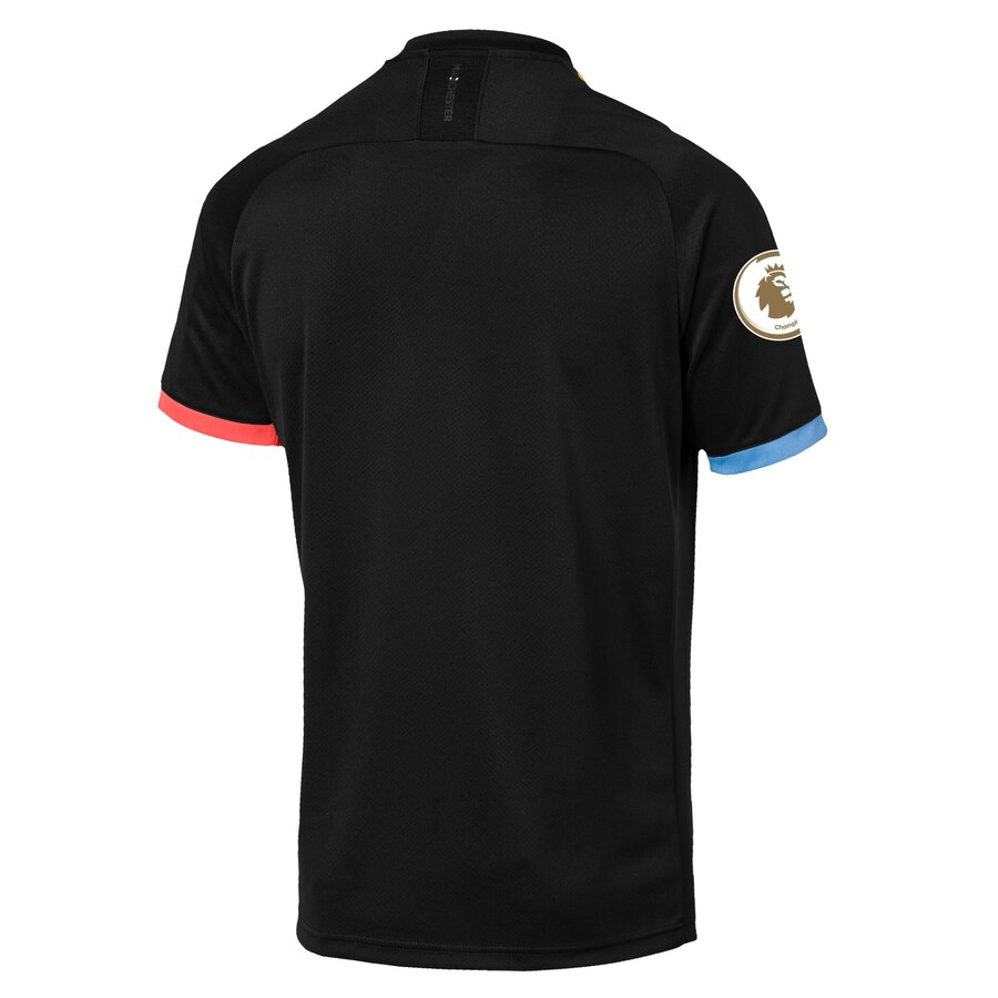 Manchester City 2019/20 Away Replica Blank Jersey – Black