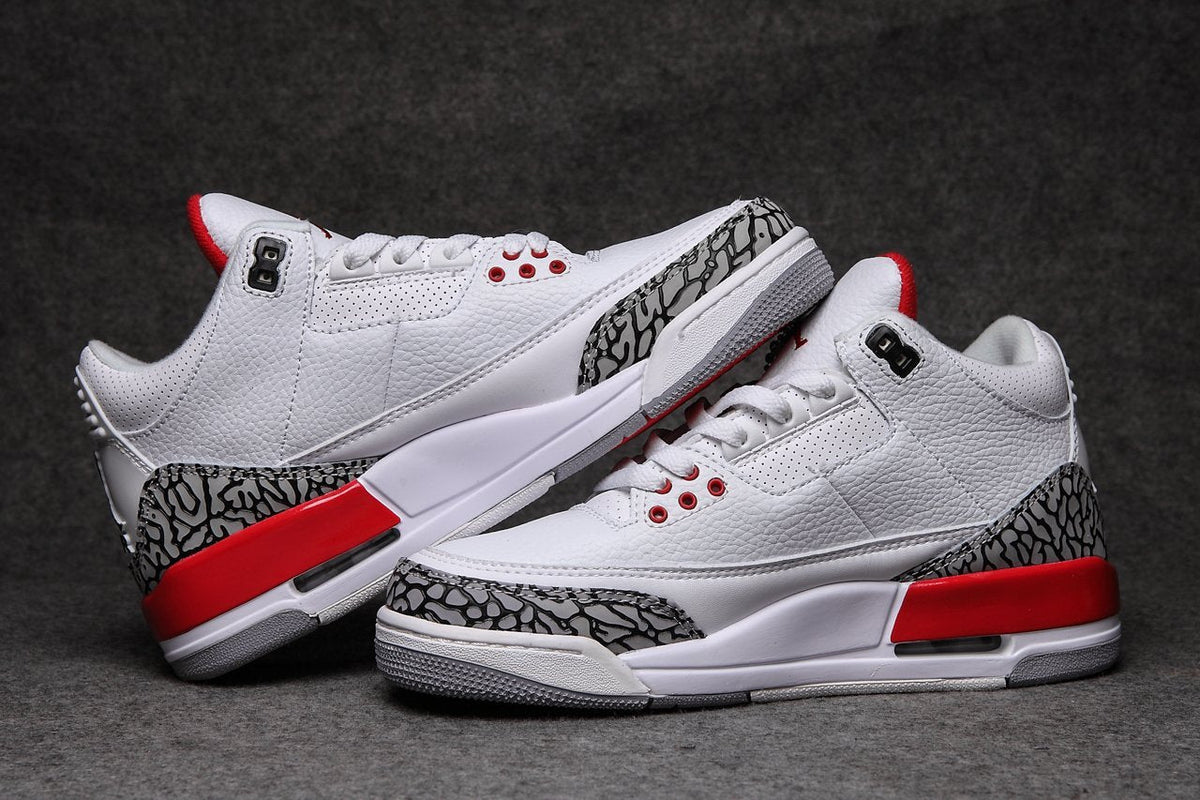 3 White Cement x Orange AJ3