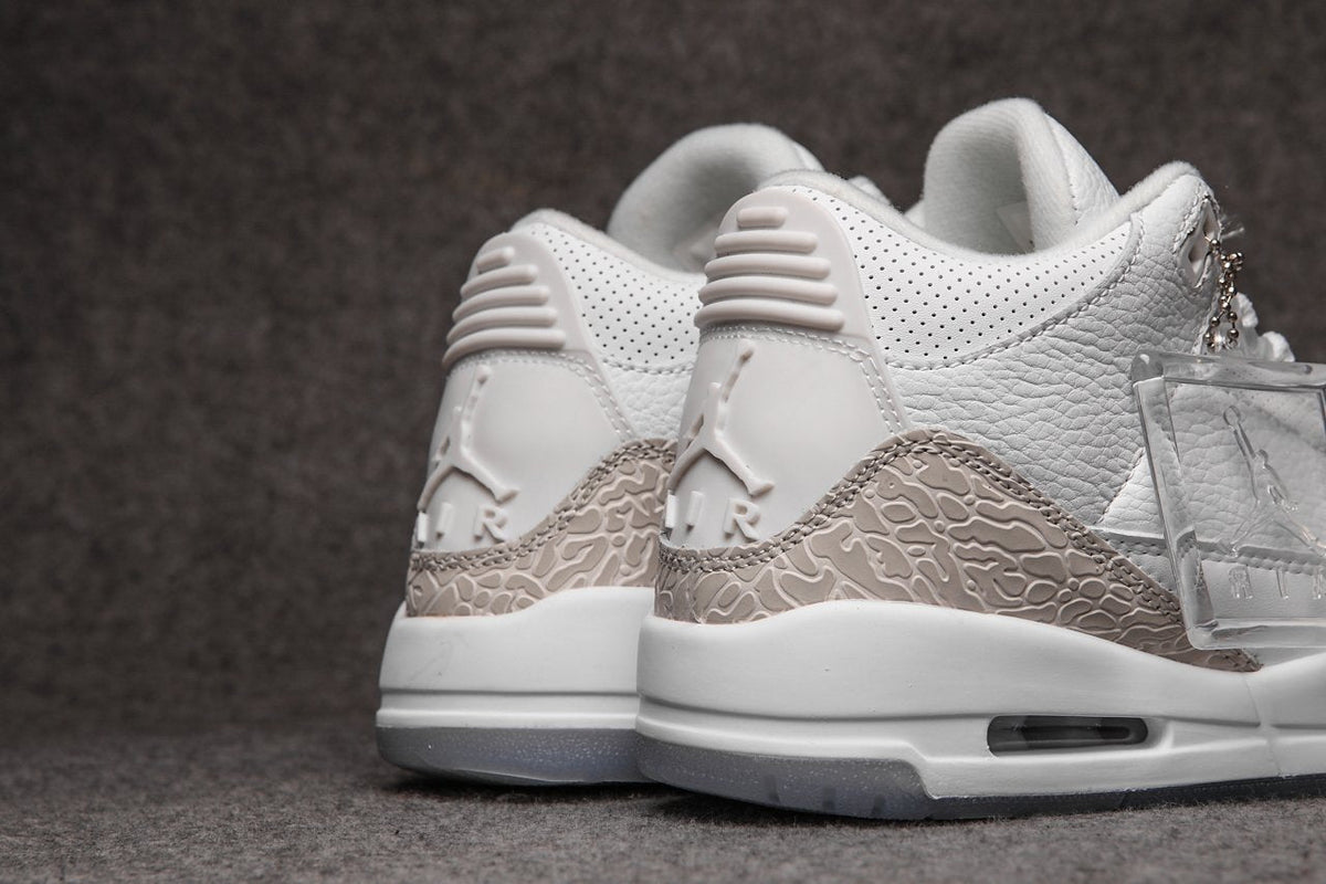 3 White Grey Cement AJ3