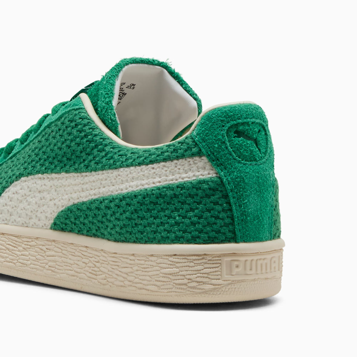 Suede Crochet Sneakers