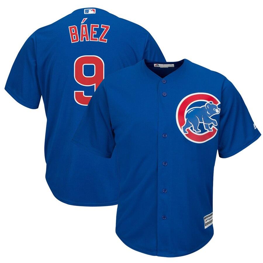 Javier Baez Chicago Cubs Away Cool Base Player Replica Jersey
