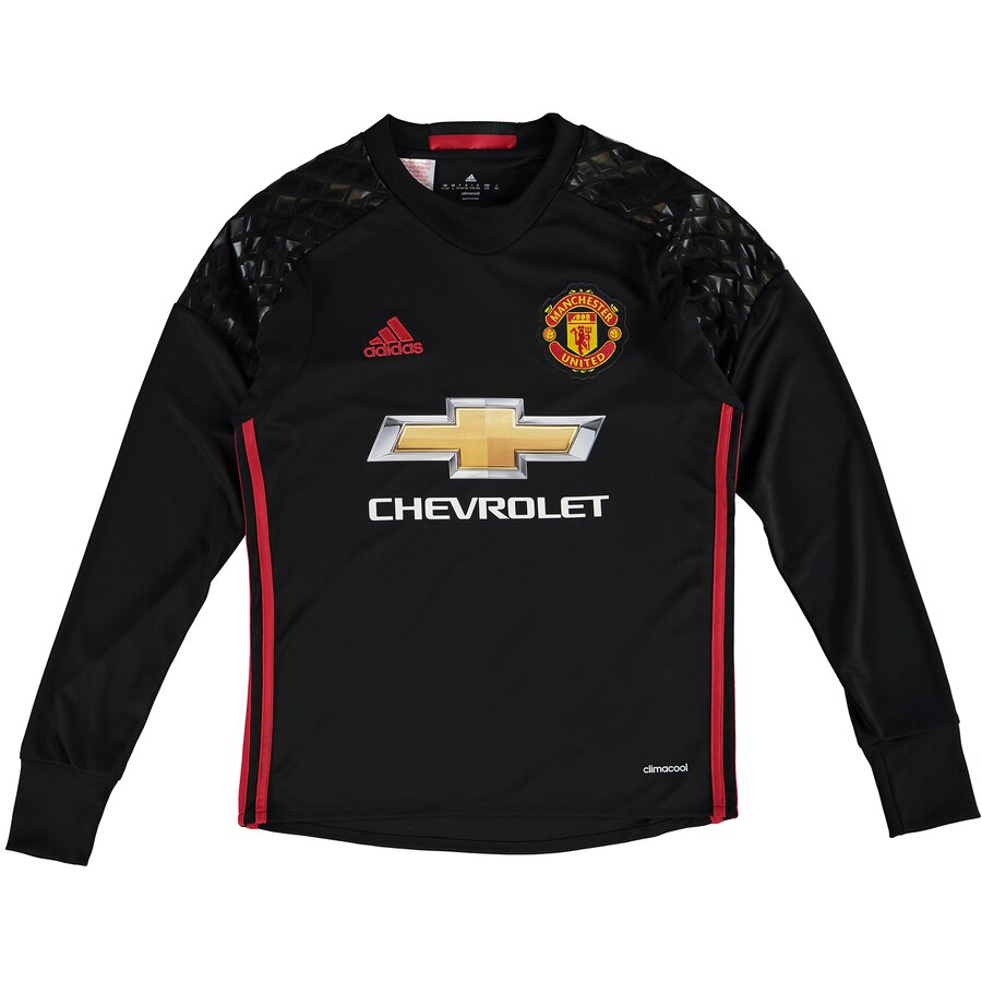 Manchester United Youth 2016/17 Goalkeeper Shirt - Black