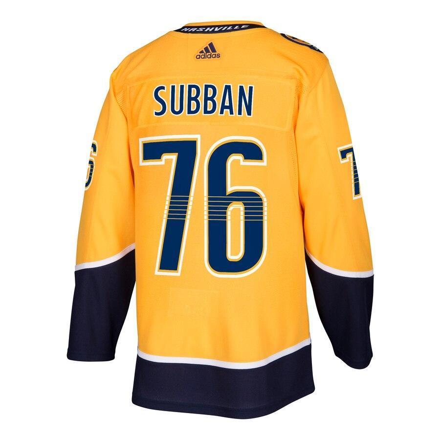PK Subban Nashville Predators Player Jersey