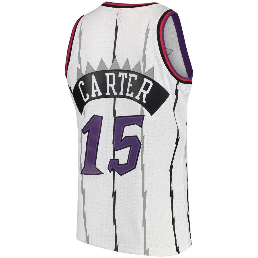Vince Carter Toronto Raptors 1997-98 Hardwood Classics Swingman Jersey - White
