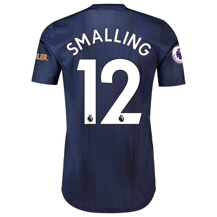 Chris Smalling Manchester United 2018/19 Third Authentic Player Jersey – Navy