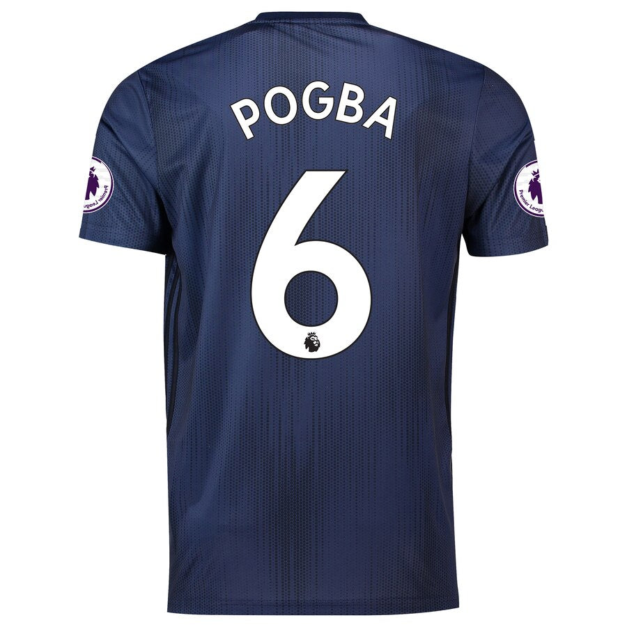 Paul Pogba Manchester United 2018/19 Third Replica Player Jersey – Navy
