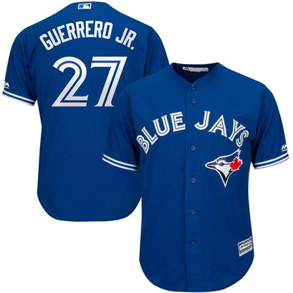 Vladimir Guerrero Jr. 27 Toronto Blue Jays Alternate Official Cool Base Player Jersey - Royal