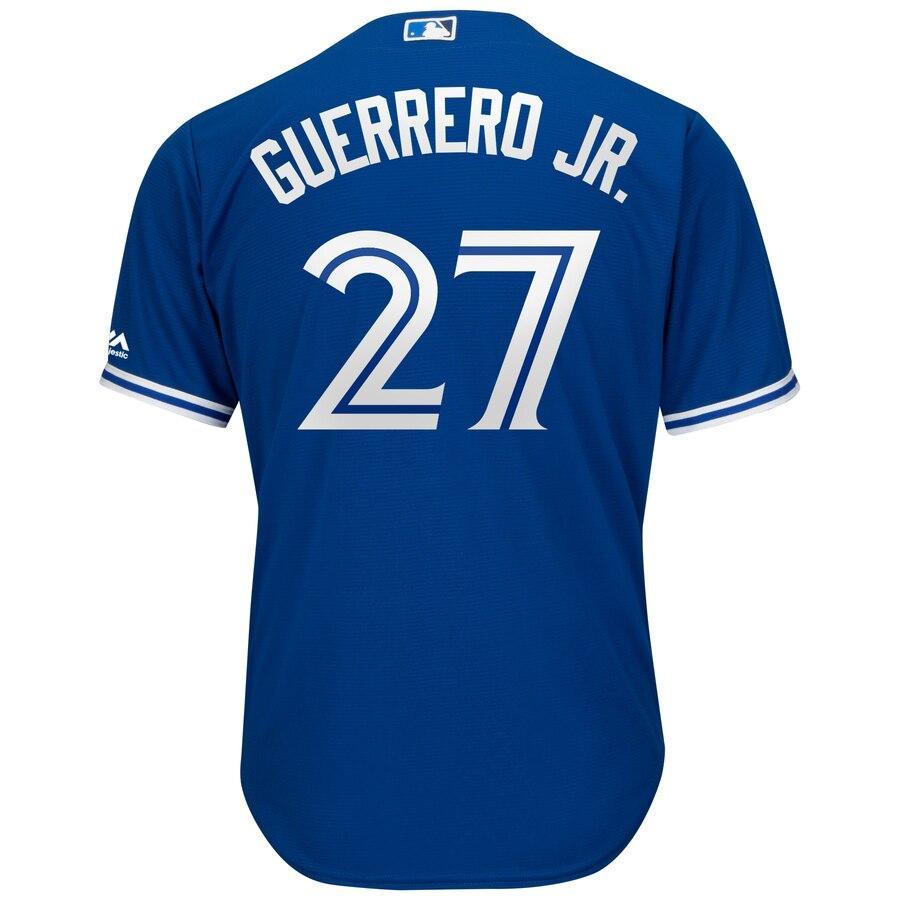 Vladimir Guerrero Jr. 27 Toronto Blue Jays Alternate Official Cool Base Player Jersey - Royal