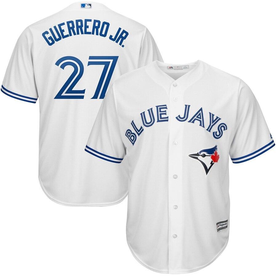 Vladimir Guerrero Jr. 27 Toronto Blue Jays Alternate Official Cool Base Player Jersey - Royal
