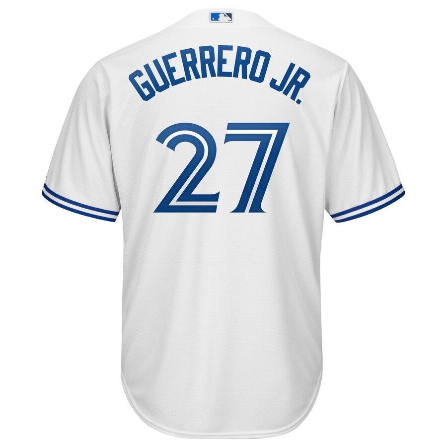 Vladimir Guerrero Jr. 27 Toronto Blue Jays Alternate Official Cool Base Player Jersey - Royal