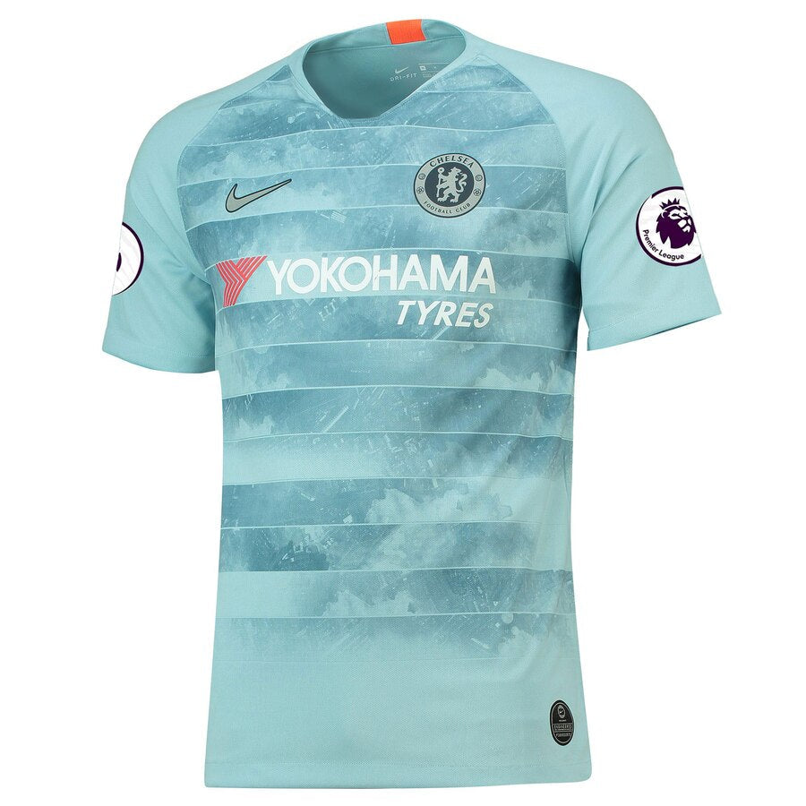 David Luiz Chelsea 2018/19 Third Stadium Replica Player Jersey – Blue