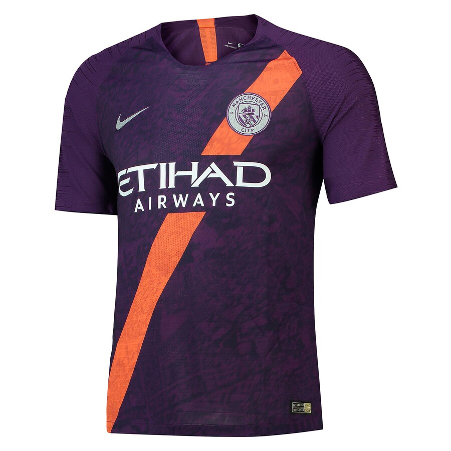 Manchester City 2018/19 Third Replica Stadium Jersey – Purple