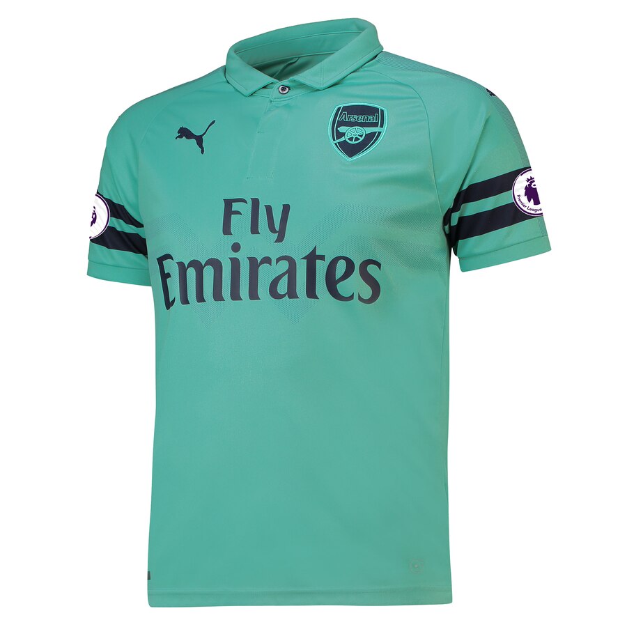 Arsenal 2018/19 Third Replica Patch Jersey - Aqua