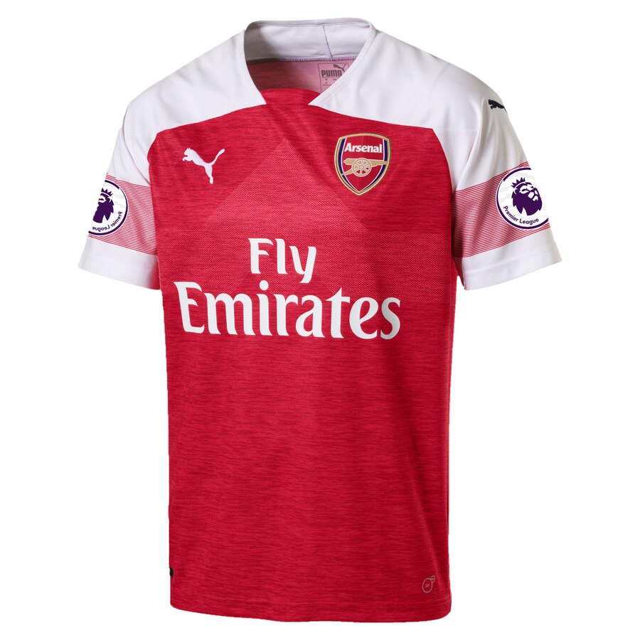 Arsenal 2018/19 Home Replica Patch Jersey - Red