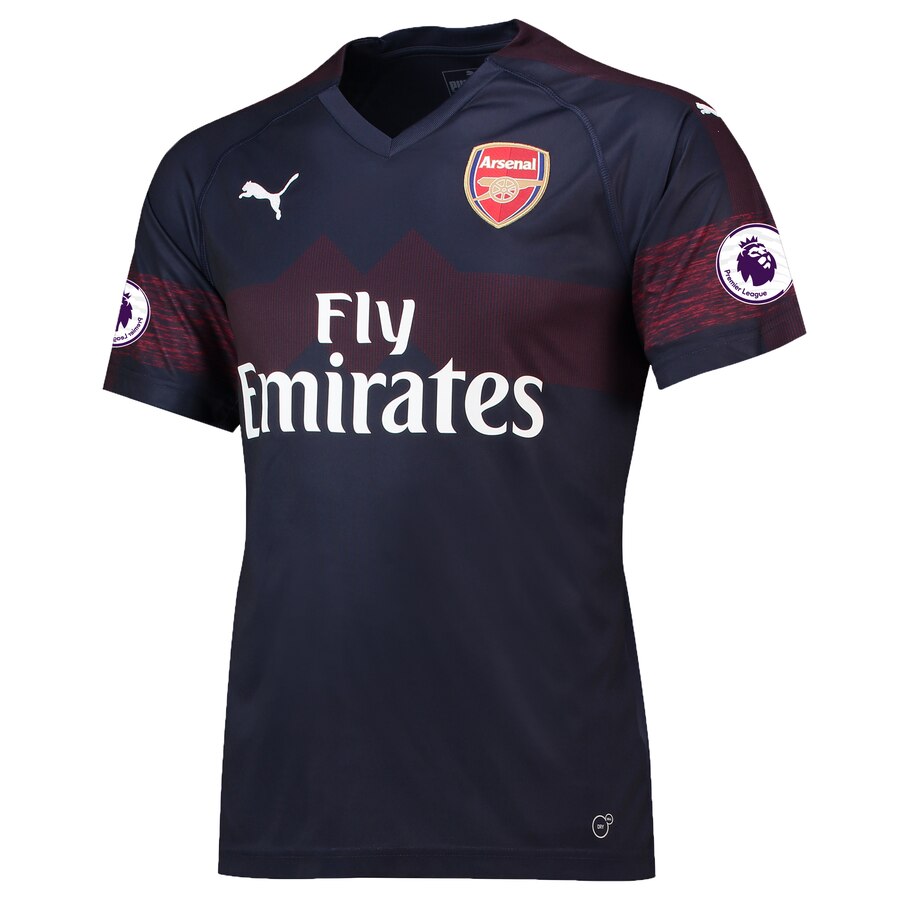 Arsenal 2018/19 Away Replica Patch Jersey - Navy