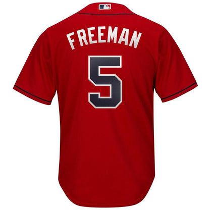 Freddie Freeman 5 Atlanta Braves Official Cool Base Player Jersey