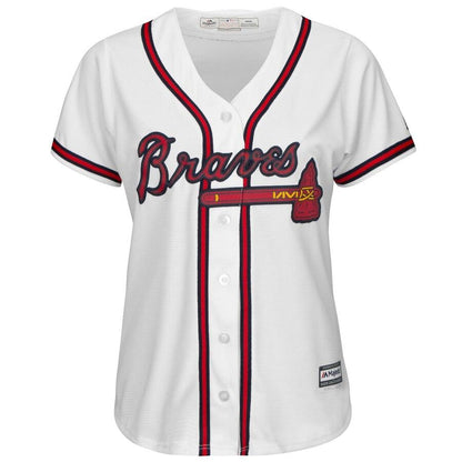 Freddie Freeman 5 Atlanta Braves Women's Alternate Cool Base Player Jersey – Cream
