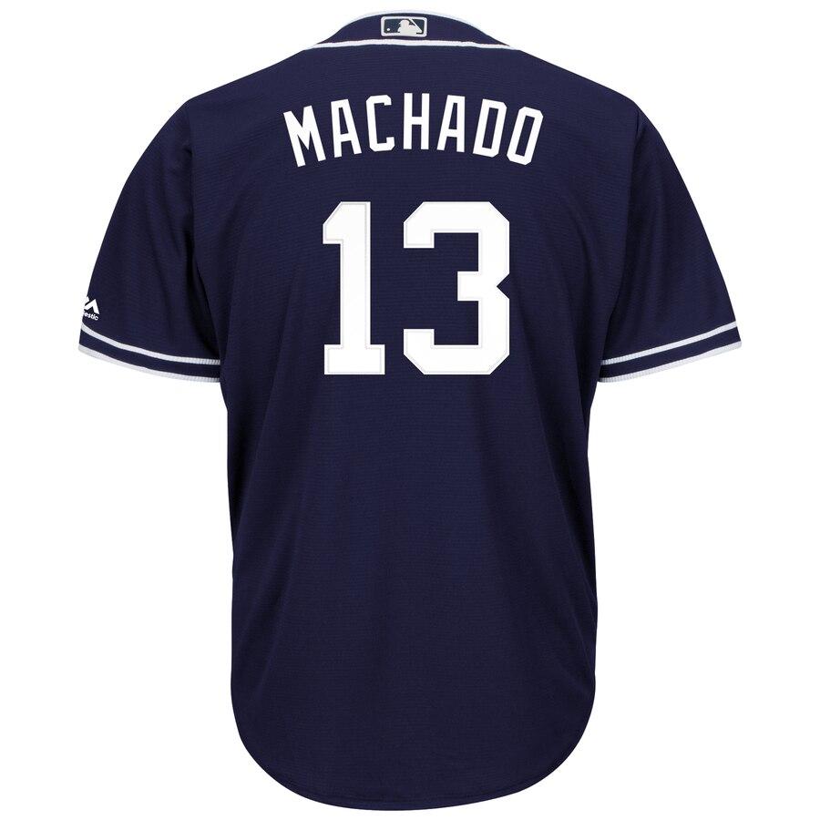 Manny Machado 13 San Diego Padres Official Cool Base Player Jersey