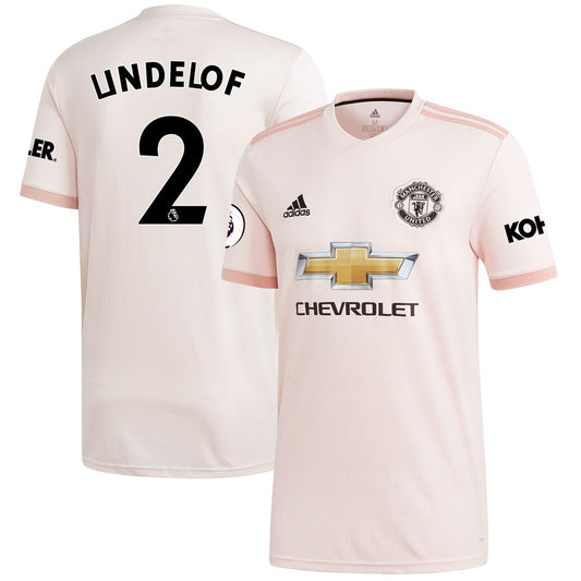 Victor Lindelof Manchester United 18/19 Away Replica Jersey – Coral
