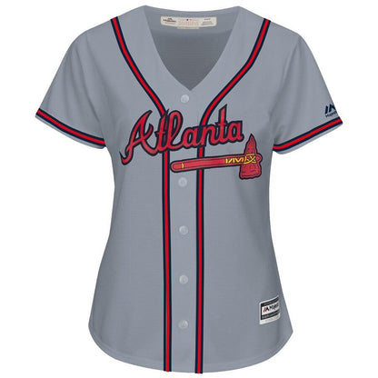 Freddie Freeman 5 Atlanta Braves Women's Alternate Cool Base Player Jersey – Cream