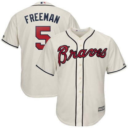 Freddie Freeman 5 Atlanta Braves Official Cool Base Player Jersey