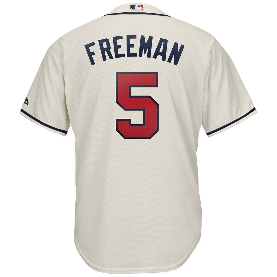 Freddie Freeman 5 Atlanta Braves Official Cool Base Player Jersey