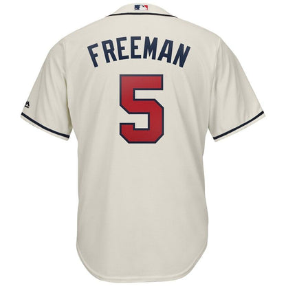 Freddie Freeman 5 Atlanta Braves Official Cool Base Player Jersey