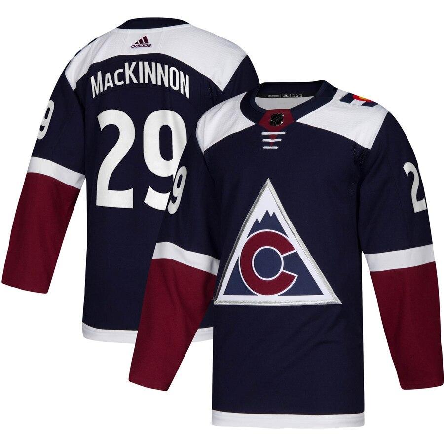 Nathan MacKinnon Colorado Avalanche Alternate Player Jersey - Navy