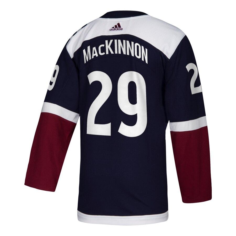 Nathan MacKinnon 29 Colorado Avalanche Alternate Authentic Player Jersey - Navy
