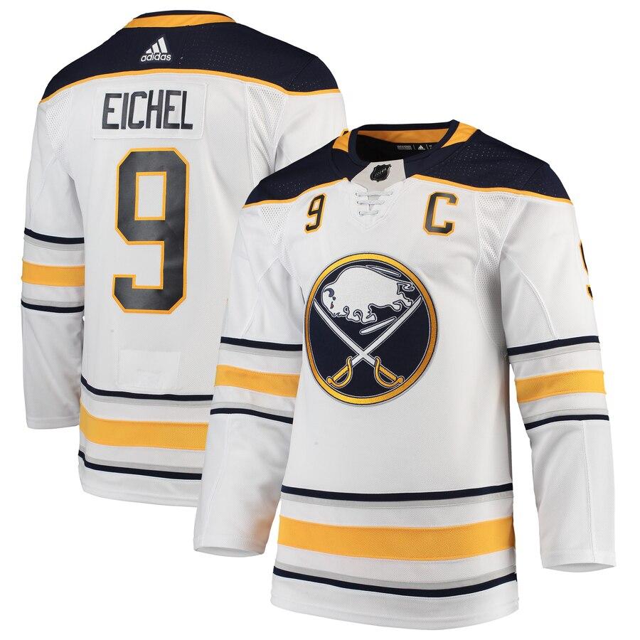Jack Eichel Buffalo Sabres Away Authentic Player Jersey - White