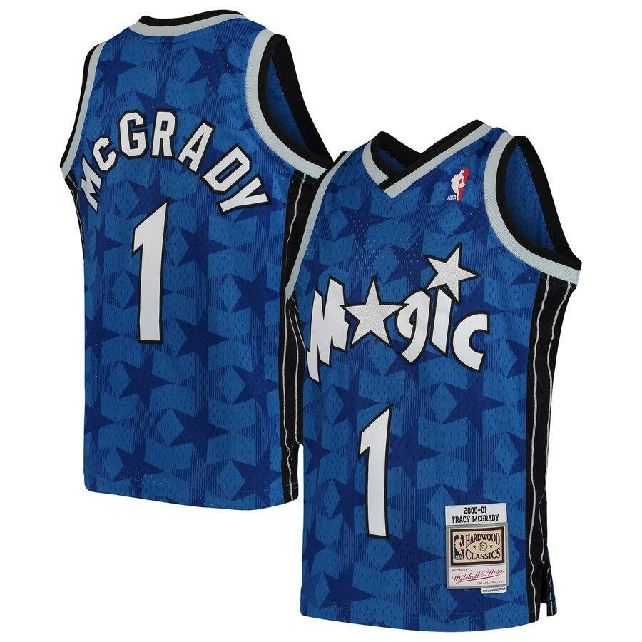 Tracy McGrady Orlando Magic Youth Swingman Throwback Jersey – Blue