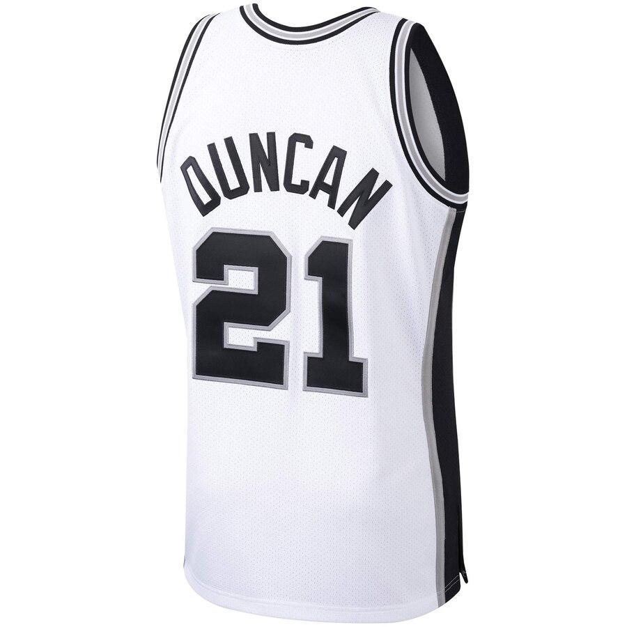 Tim Duncan San Antonio Spurs Classics 1998-99 Authentic Jersey – White