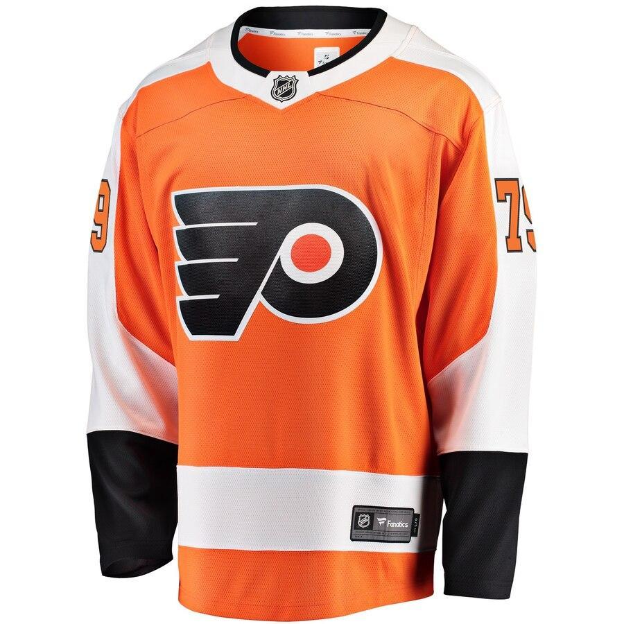 Carter Hart Philadelphia Flyers Branded Alternate Premier Breakaway Player Jersey