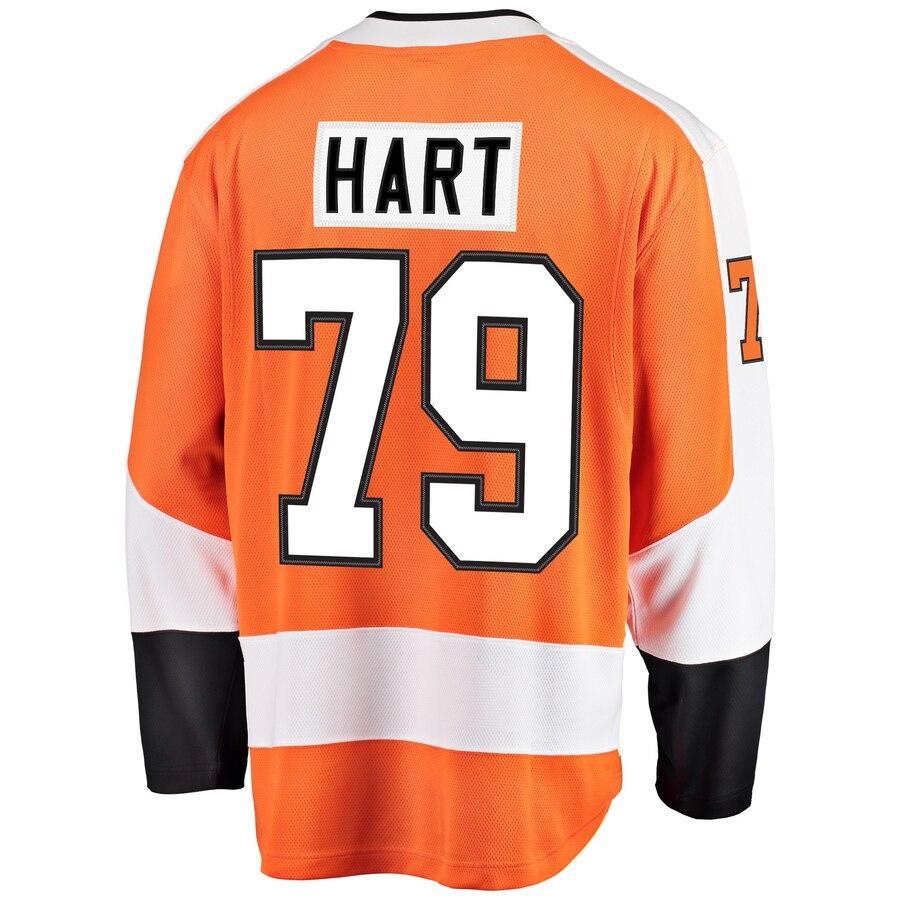 Carter Hart Philadelphia Flyers Branded Alternate Premier Breakaway Player Jersey