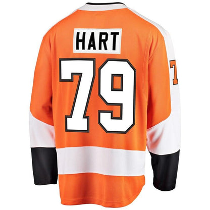 Carter Hart Philadelphia Flyers Branded Alternate Premier Breakaway Player Jersey